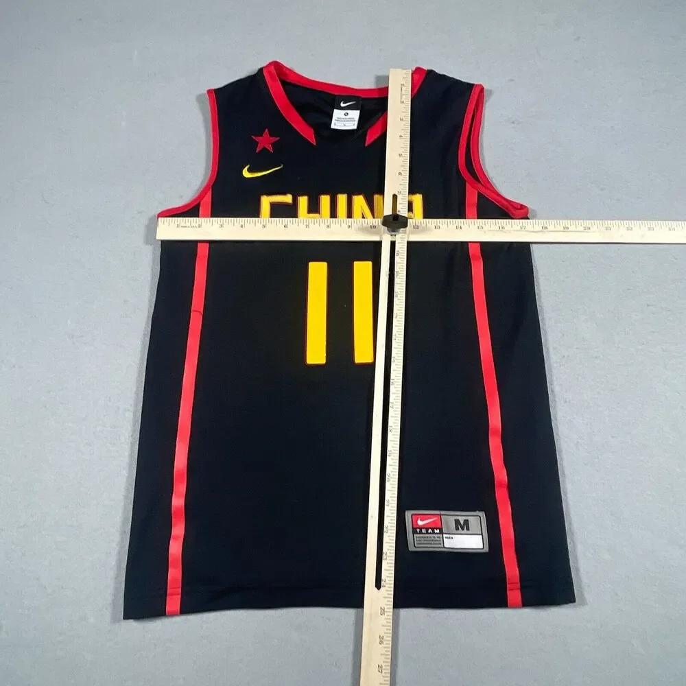 CHINA‎ National Team Jersey Medium YI J. L. #11 Nike Black Alternate 2008-2010